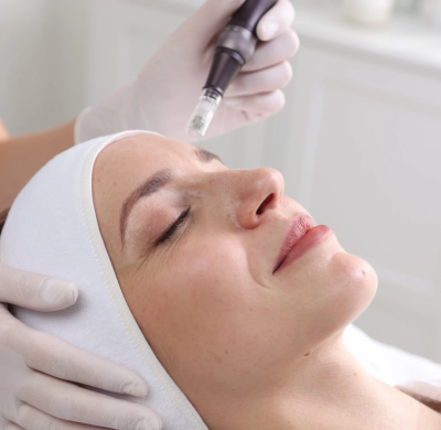 Gesichtsbehandlung Microneedling